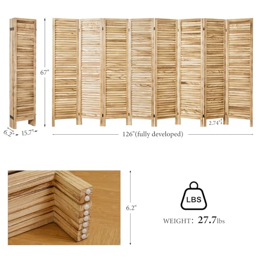 Room Partitions and Dividers, Temporary Wall with Double Hinges