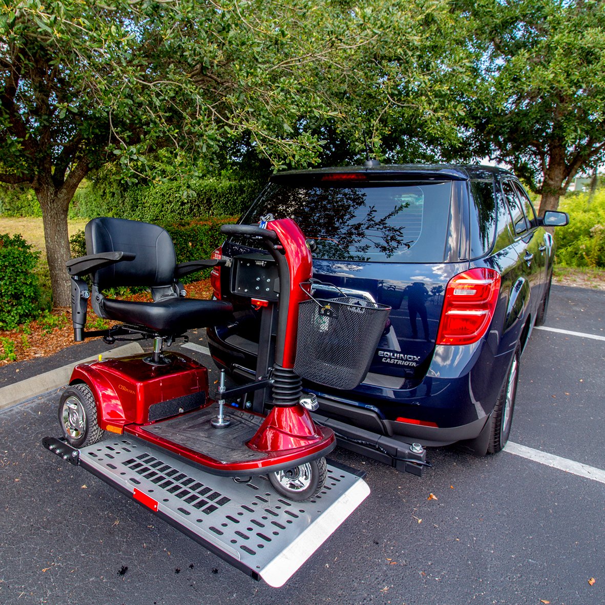 Freedom Freedom Mobility Fully Automatic Scooter Lift Carrier, Swing Away Joint, Class III
