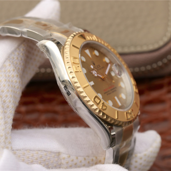 Yacht Master 1 Goldmix ( Gold & Blue Dial ) Stainless Steel 40mm