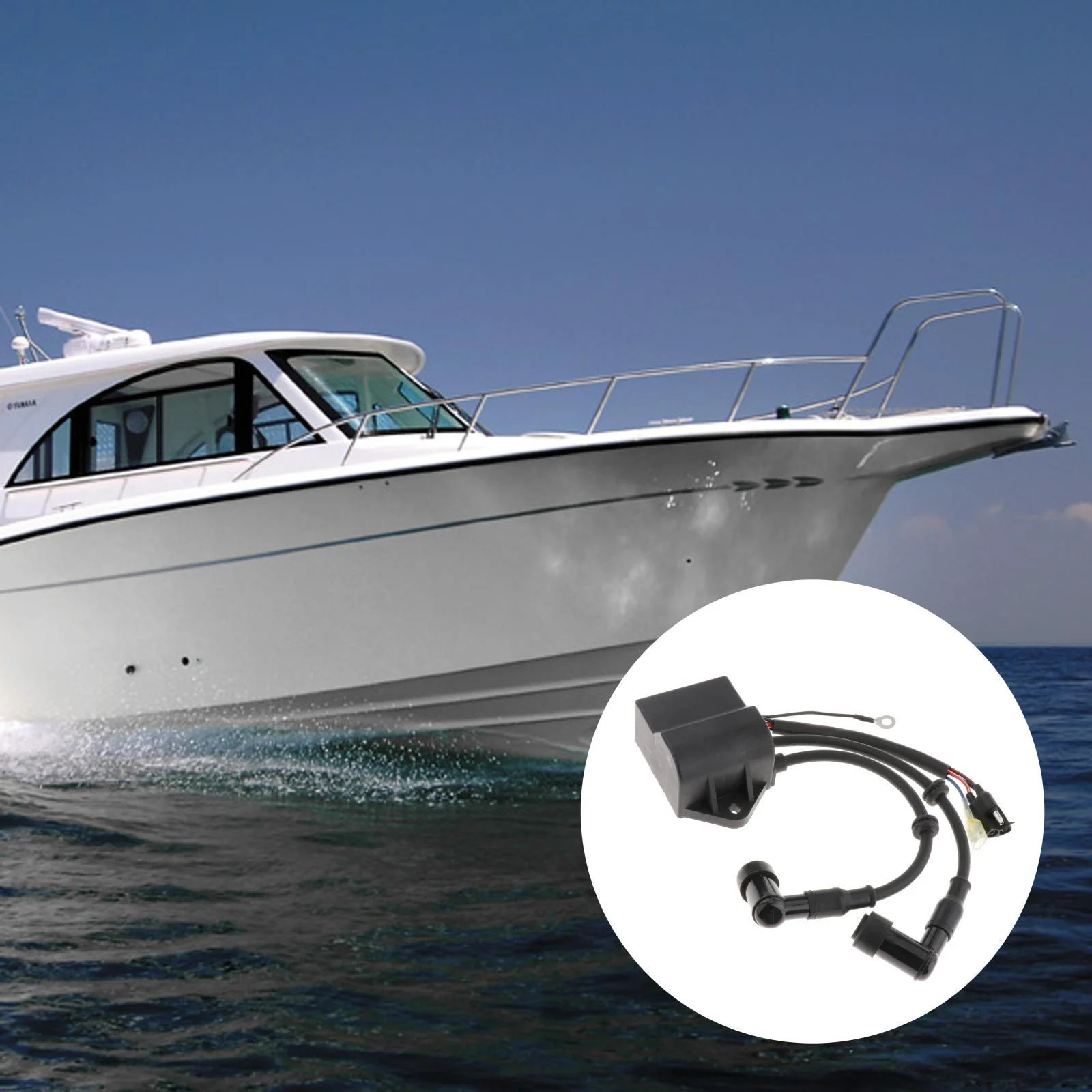 CDI Electric Motor Unit, CDI Assembly, Suitable for A Outboard Motor, DT6 DT8 32900-98101 Replacement accessories