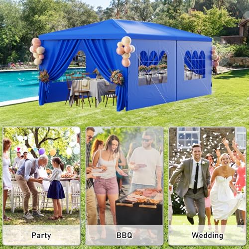 Outdoor Party Tent 10x30 Black Tents for Parties