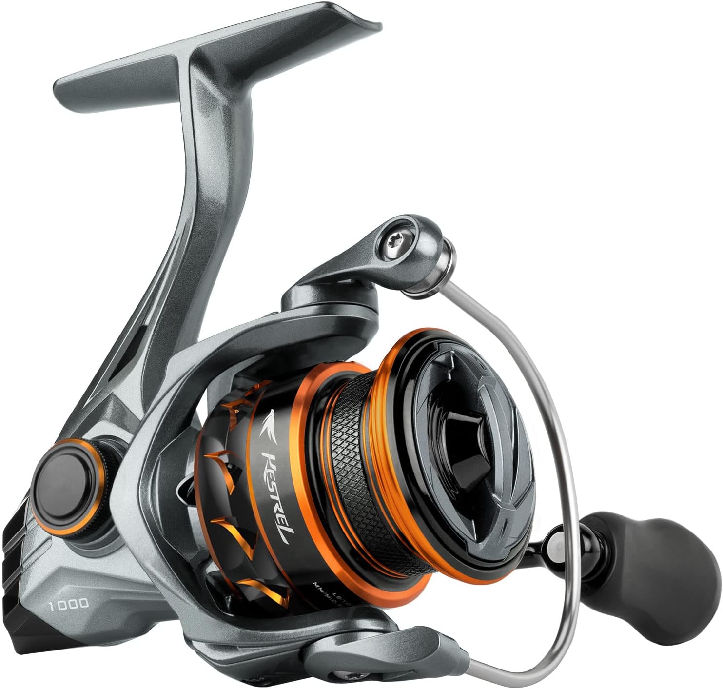 KastKing Kestrel Spinning and Ice Fishing Reel 1000 SFS Carbon Body, Lightweight and Weighs 4.6 Oz, Full Carbon Fiber Frame