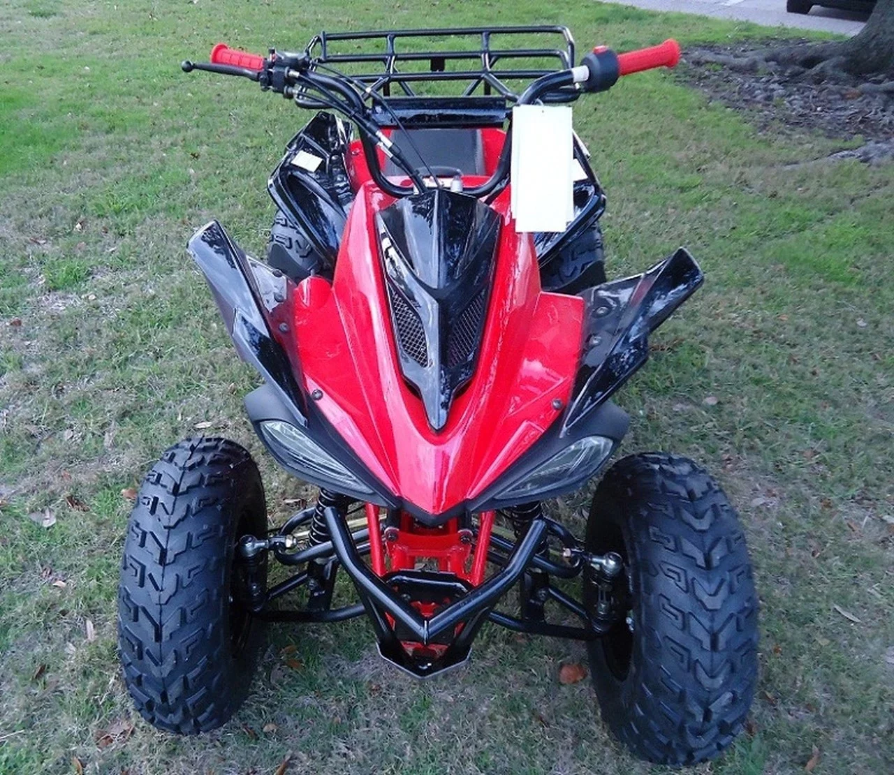 RPS New CRT 150-4 Blizzard ATV, 4-Stroke, Air Cool, Single Cylinder, Electric Start Red - Curated Treasures Market