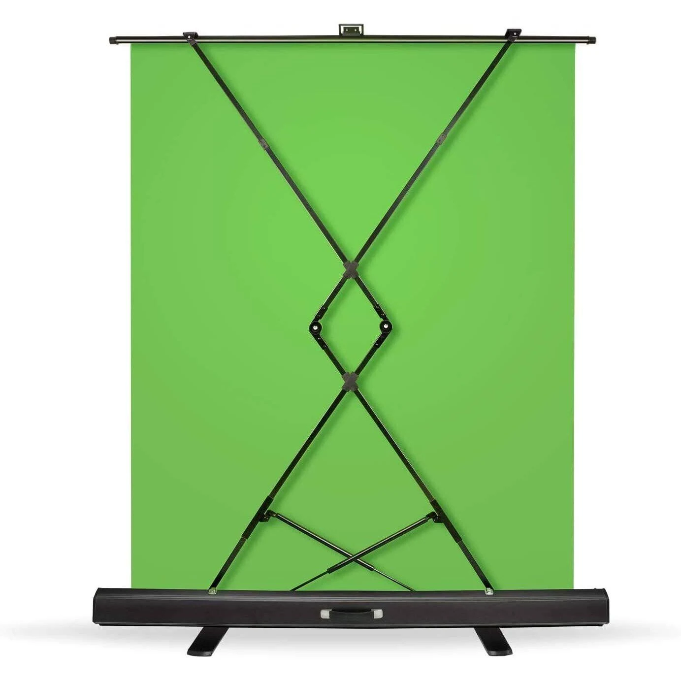 JS Julius Studio Collapsible and Retractable Green Chroma Key Screen