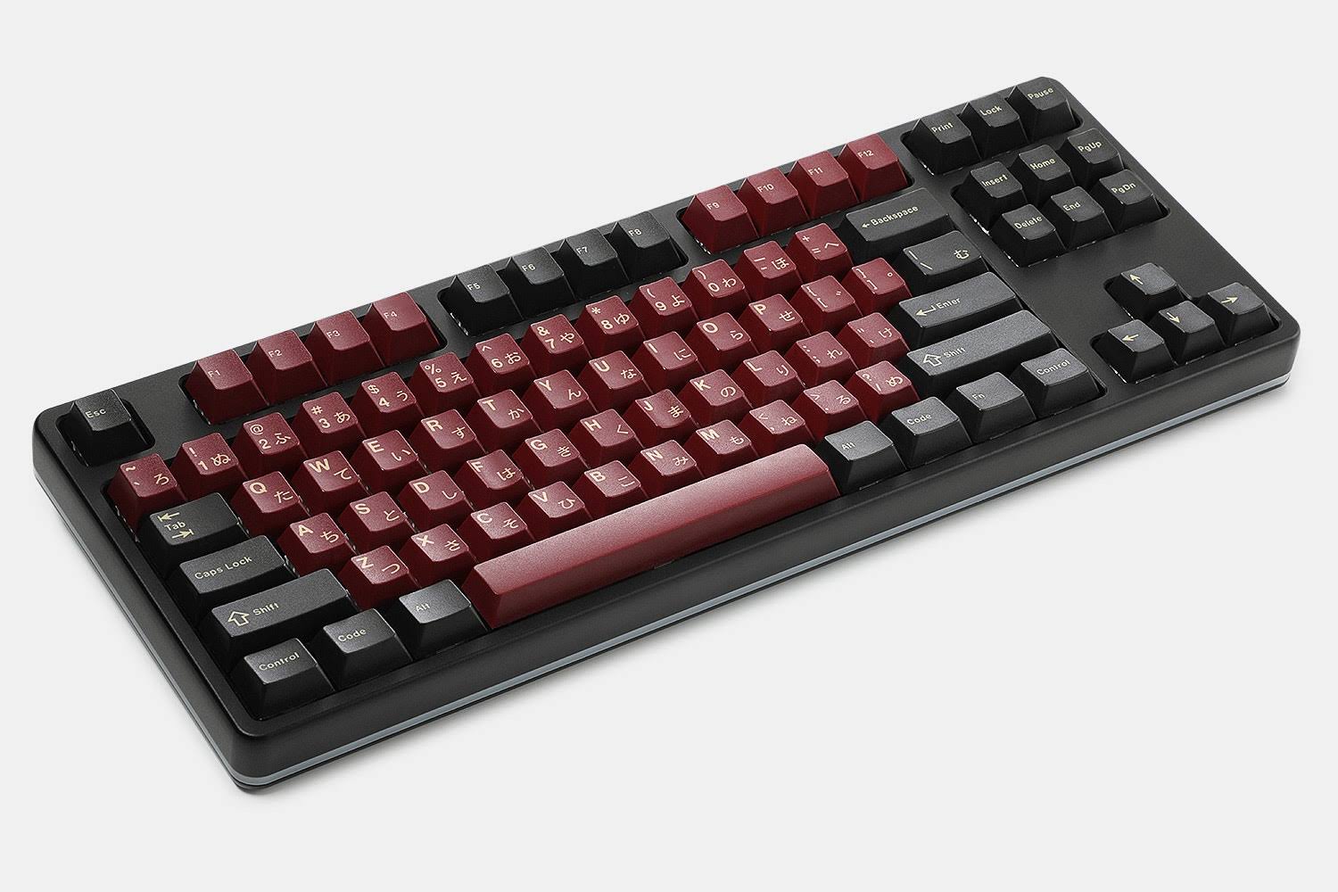 Drop + RedSuns GMK Red Samurai Keycap Set for 65% Keyboards Compatible with Cherry MX Switches and Clones 65% 75key Kit