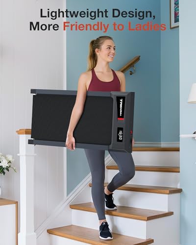 WELLFIT 10% Incline Walking Pad, 3HP 4MPH/7.6MPH 265/350 lb+ Capacity Treadmills for Home, Wide Running Area Treadmill with Mute Remote