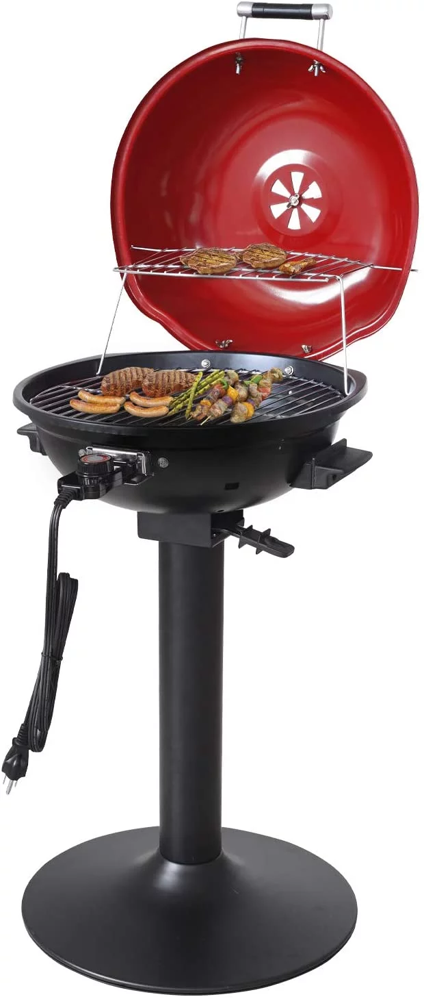 Homewell 15" Electric BBQ Grill with Removable Stand 1600W