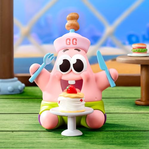 POP MART Spongebob Best Friends Series Figures, Spongebob Blind Box Figures, Random Design Action Figures Collectible Toys Home Decorations