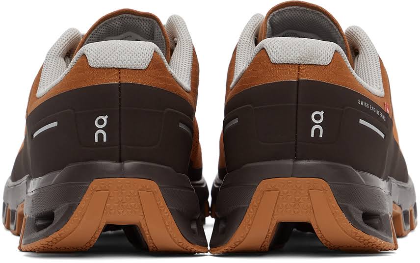 on Running Men & S Cloudventure - Pecan / Brown