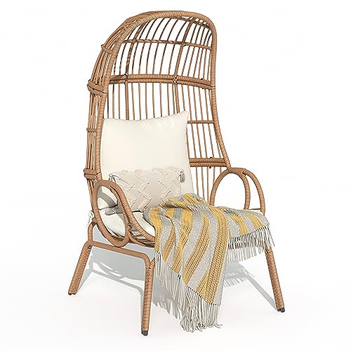 YITAHOME Outdoor Narrow Egg Chair Wicker
