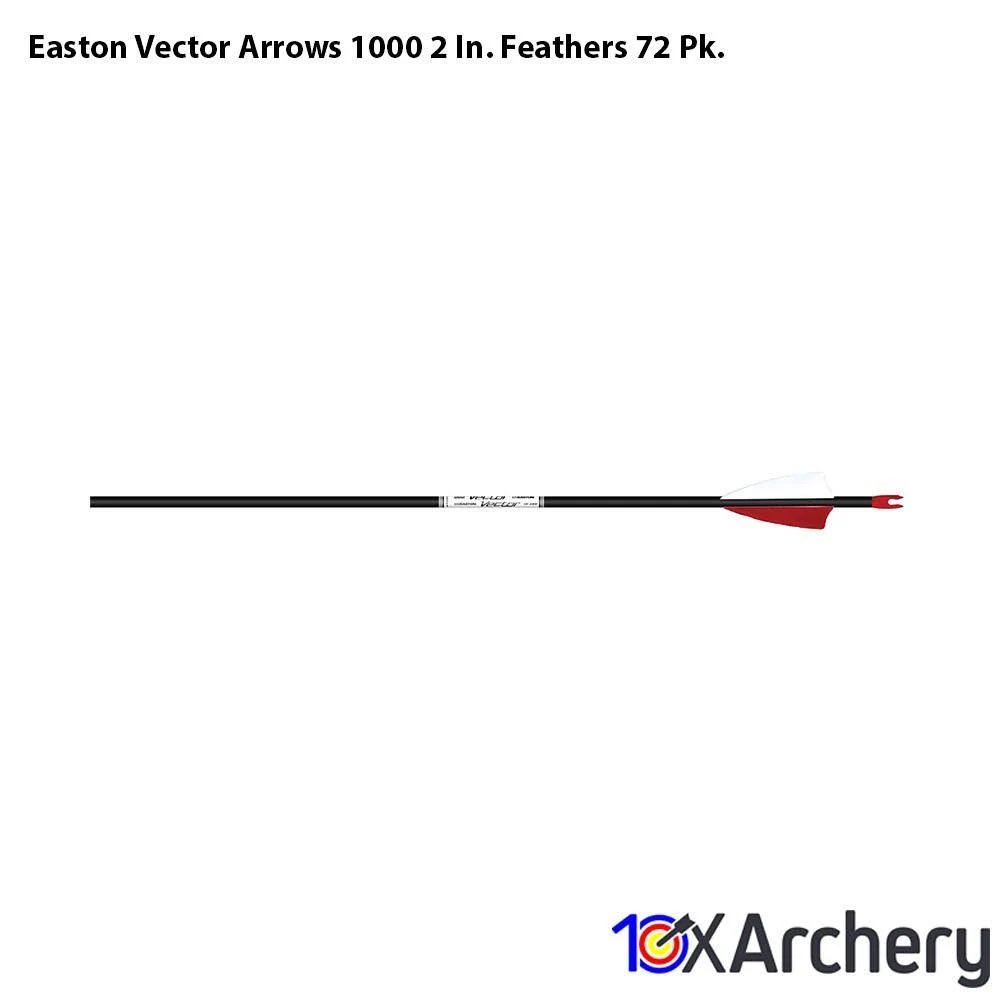 Easton Vector Arrows 1000 2 in. Feathers 72 Pk.