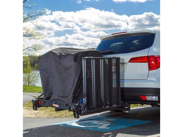 Silver Spring Premium Hitch Mobility 500 lb Carrier with Powerchair C