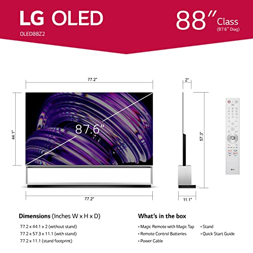 LG Class OLED Alexa Built-in 8K Smart TV & Soundbar