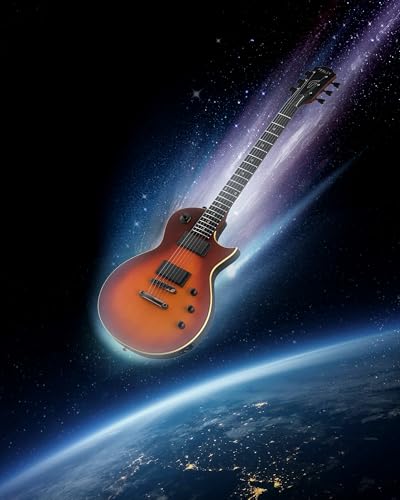 FLP350 Electric Guitar, 39" Solid Body Electric Guitar, Electric Guitar Kit with Dual Humbuckers, Mahogany Neck, Matte Finish, 22 Frets