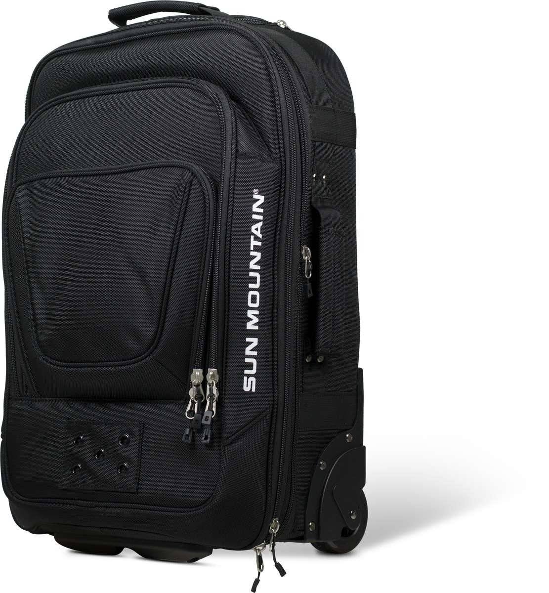 Sun Mountain Wheeled Carry on Luggage | Black