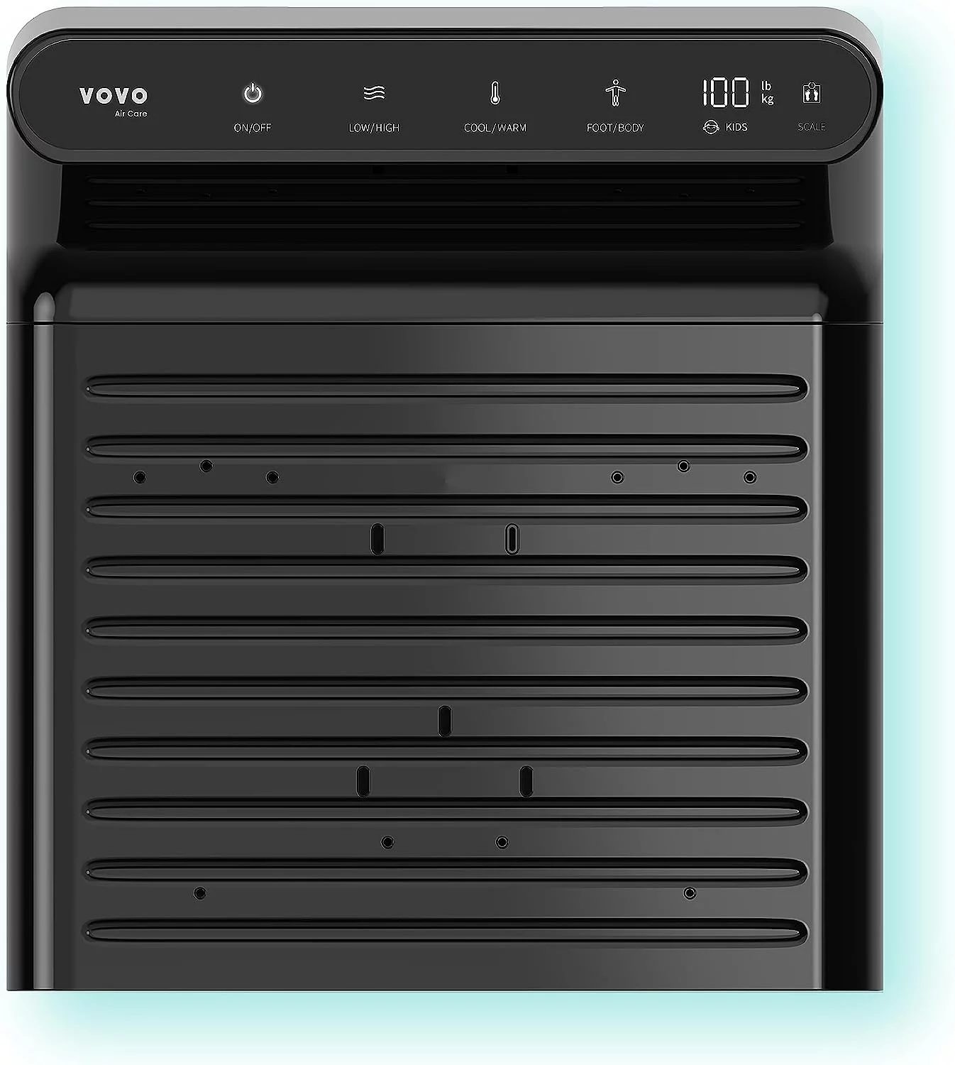 VOVO STYLEMENT BD-7700B Body & Foot Dryer, Made in Korea, Temperature & Wind Volume Controlled Dryer with Intuitive Display
