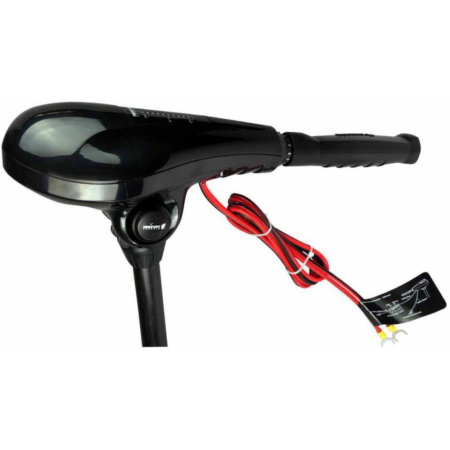 Newport Vessels X-Series 40lb Thrust Transom Mounted Saltwater Electric Trolling Motor w/ LED Battery Indicator (36x22 SHAFT)