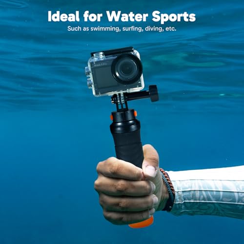 AKASO Brave 4 Pro 4K30 Action Camera with 256GB MicroSD U3 Card 131FT Underwater Waterproof Camera EIS Touch Screen Remote Control with 2x1350mAh