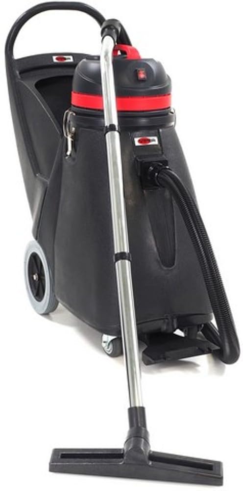 Viper Cleaning Equipment SN18WD Shovelnose 18 gal Wet/Dry Vacuum, 24" Cleaning Path, 2 10" Non-Marking Wheels, 50' Power Cable, 2 Stage Vacuum Motor
