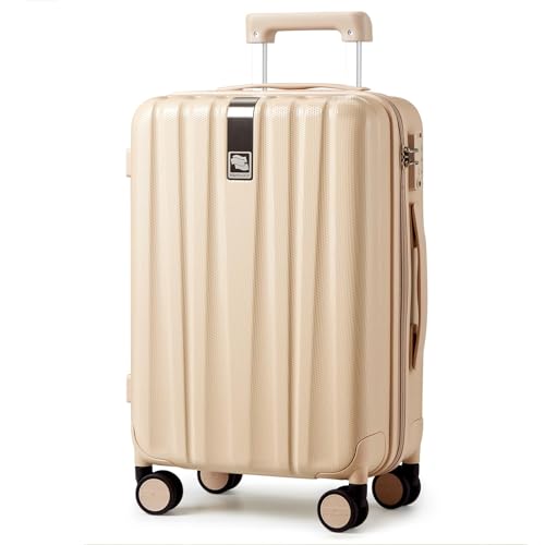 Hanke 29 Inch Luggage Suitcases With Spinner Wheels Lightweight PC hardside Rolling Suitcase With Travel Lock, Checked-Large 29-Inch(Blackish Green)