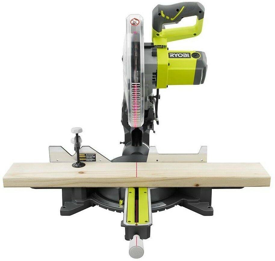 Ryobi 15 Amp 12 in. Sliding Miter Saw with Laser