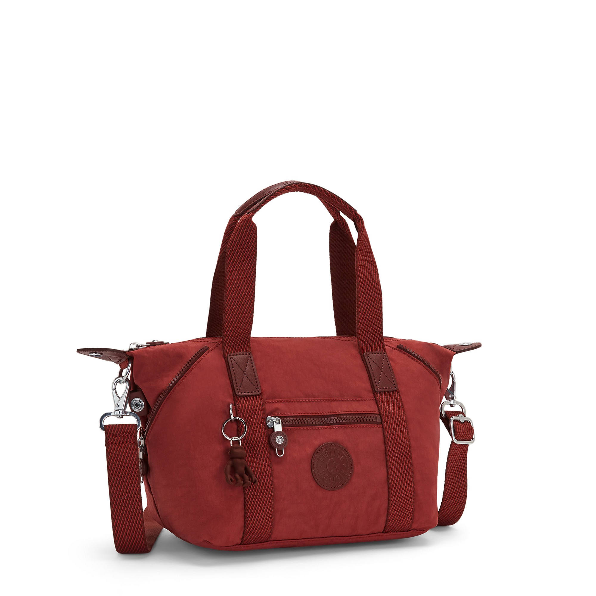 Kipling Art Mini Shoulder Bag Dusty Carmine