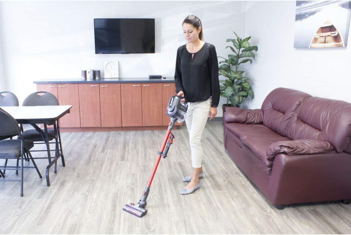 JOHNNY VAC CORDLESS STICK VACUUM CLEANER JV222-22.2V LITHIUM BATTERY