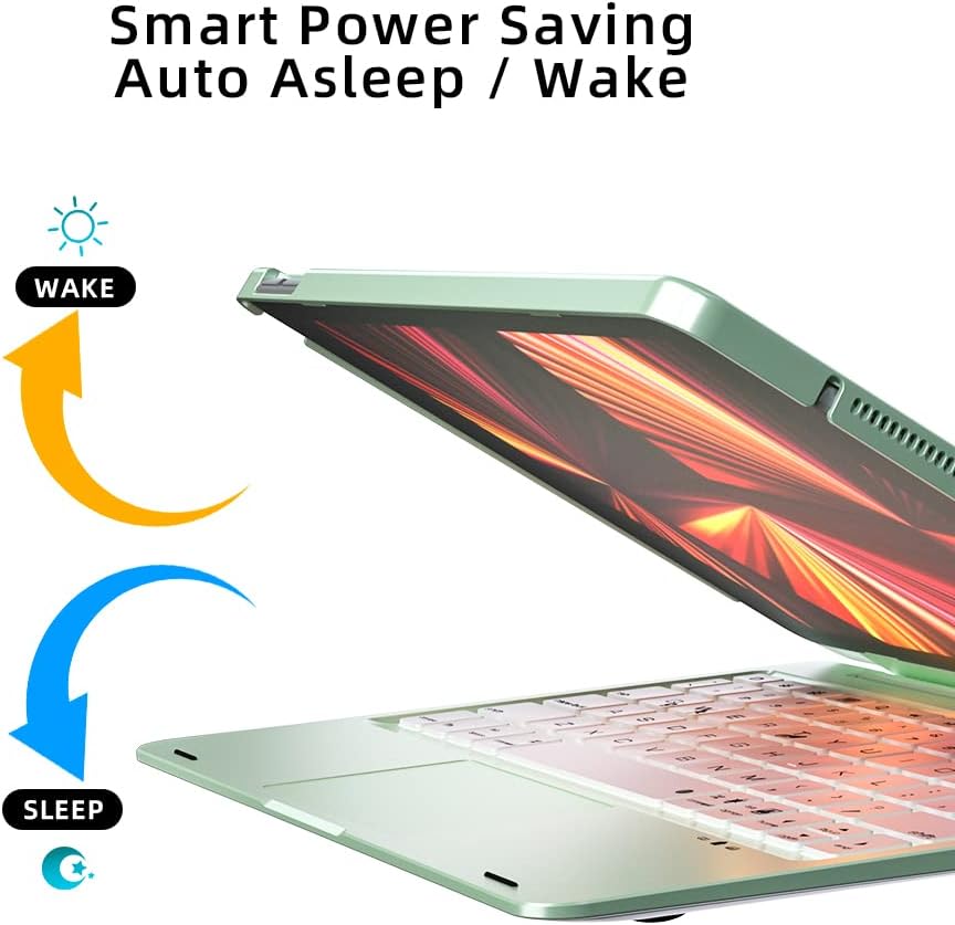 doqo Magnetic Keyboard Case for iPad Air 5th Generation(2022)/iPad Air 4th Generation(2020), iPad Pro 11 2018/2020/2021