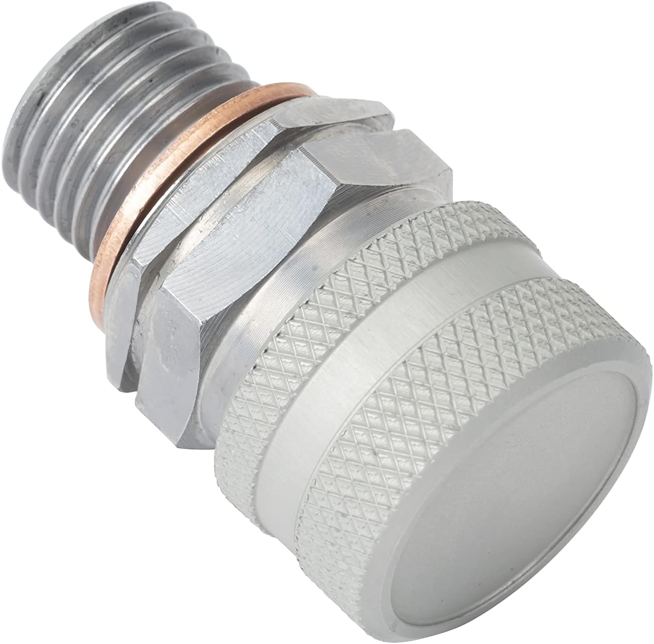 Stahlbus Oil Drain Valve Plug M20x1.5x12mm Steel - CLEAN, EASY, NO TOOL Oil Change - Includes Oil Drain Plug, Washer, Cap, Connector