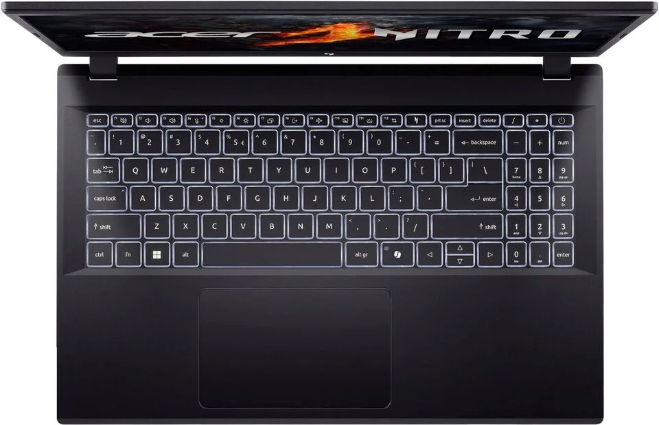 Acer - Nitro V ANV15-41-R2Y3 Gaming Laptop– 15.6" Full HD 144Hz – AMD Ryzen 5 7535HS – GeForce RTX 4050 - 16GB DDR5 – 512GB SSD - Obsidian Black
