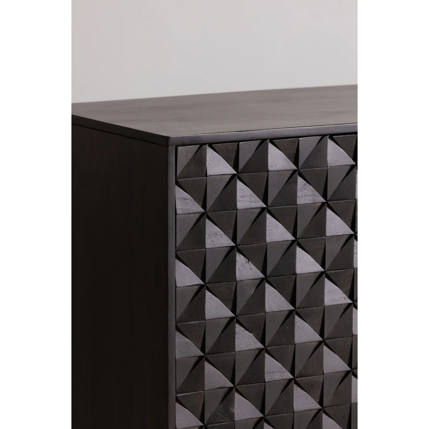 Moe's Home Collection Pablo 4 Door Sideboard Black