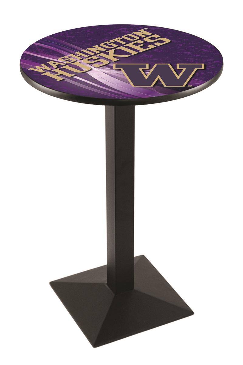 Holland Bar Stool L217B3636WashUn 36 in. Washington Huskies Pub Table