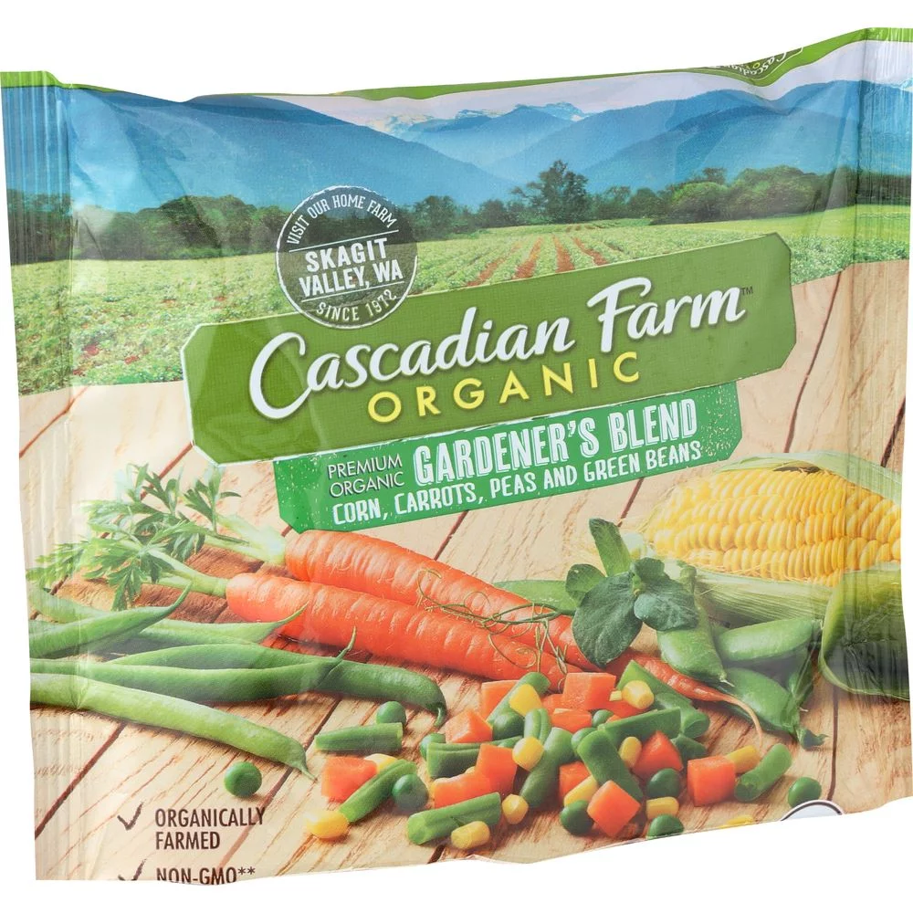 Cascadian Farm Organic Premium Gardeners Blend Vegetable, 10 Ounce -- 12 per Case.