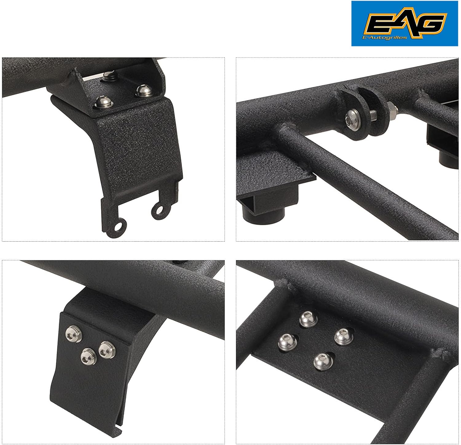 EAG Flat Roof Rack Compatible with 2007-2018 Wrangler JK 2 Door and 4 Door