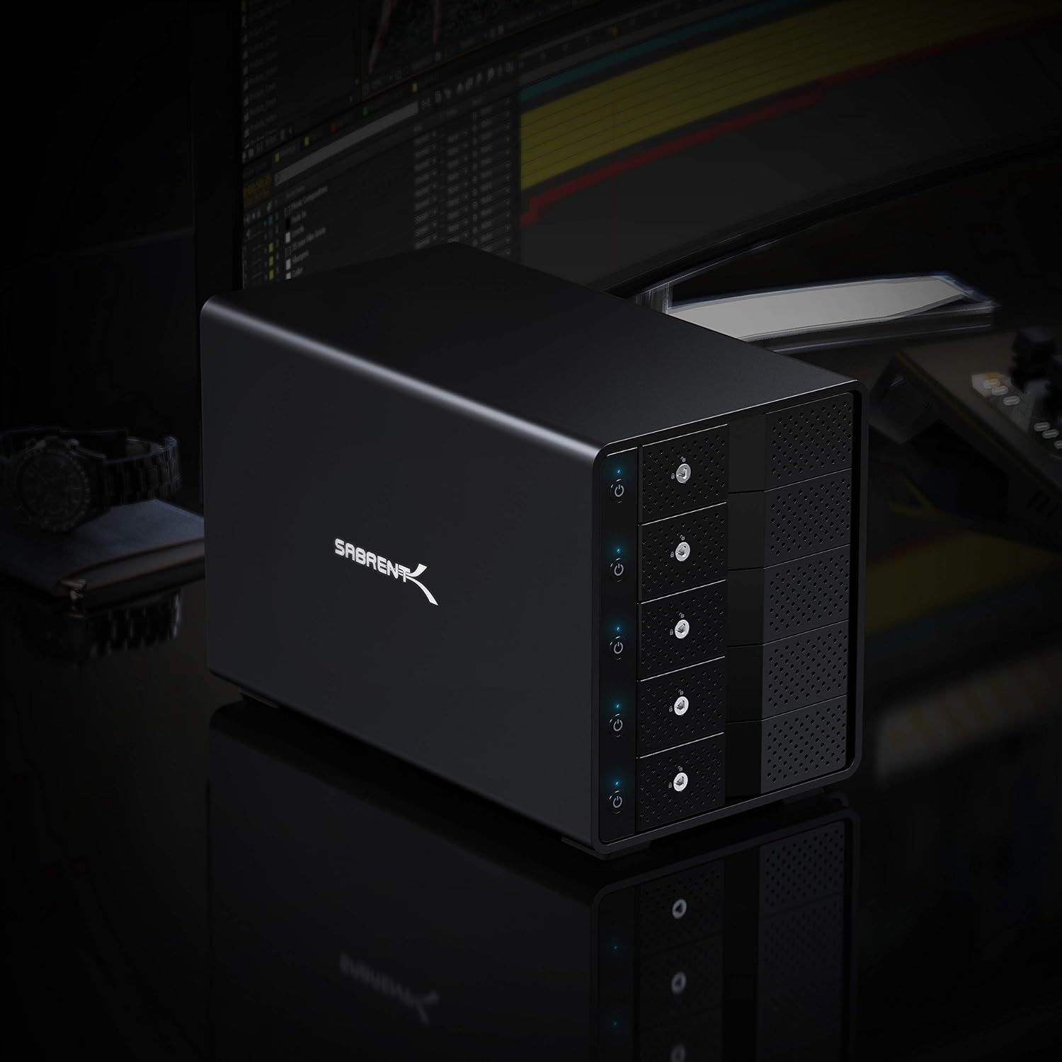 SABRENT USB 3.0 to SATA I/II/III Dual Bay External Hard Drive Docking Station for 2.5 or 3.5in HDD