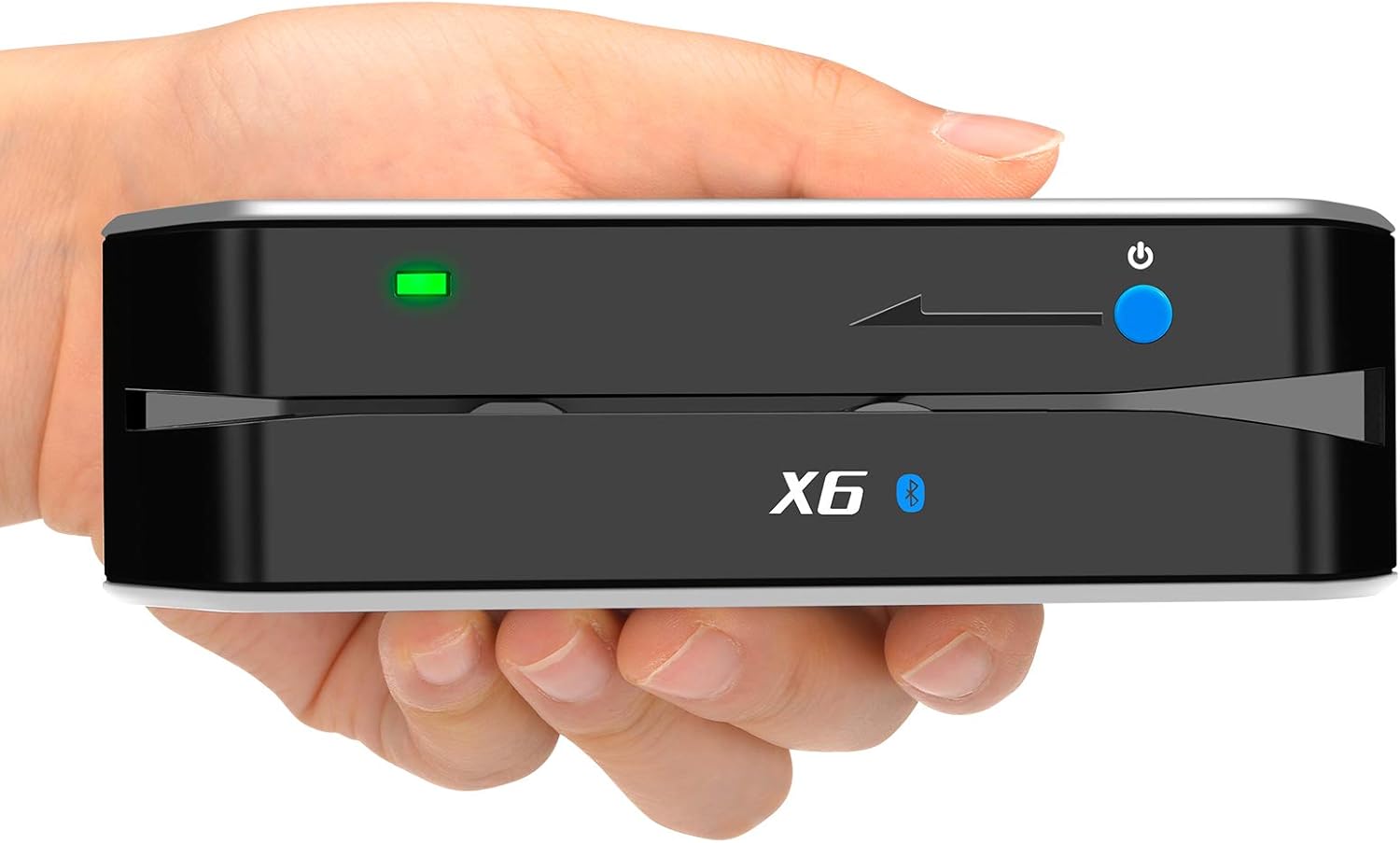 TNAIVE X6 Bluetooth Card Reader Writer USB 3 Tracks Swipe Encoder