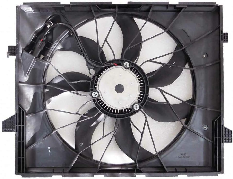 For Jeep Grand Cherokee Radiator Fan Assembly 2014 2015 2016 2017 3.6L / 5.7L Engine Heavy Duty For CH3115187 | 52014787AC