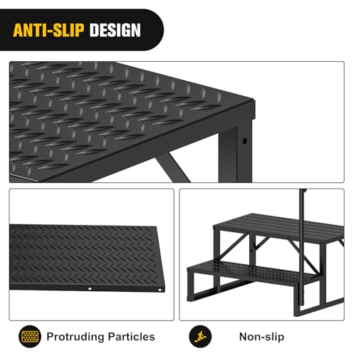 Nilight RV Steps with Handrail