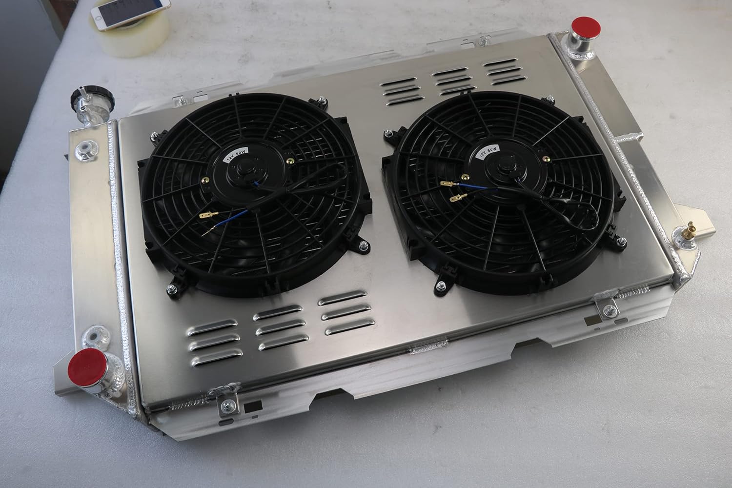 CoolingCare Radiator Compatible with 1985-1997 Ford F150 F250 F350 Bronco & 90-97 Ford F Super Duty & 88-97 Ford F53 V8 Engine