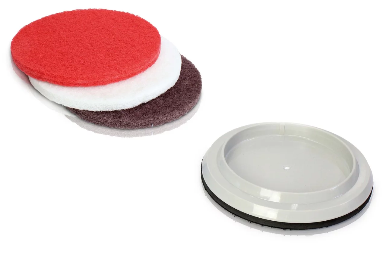 Prolux Core Heavy Duty Commercial Polisher Floor Buffer Machine Scrubber and 5 Pads