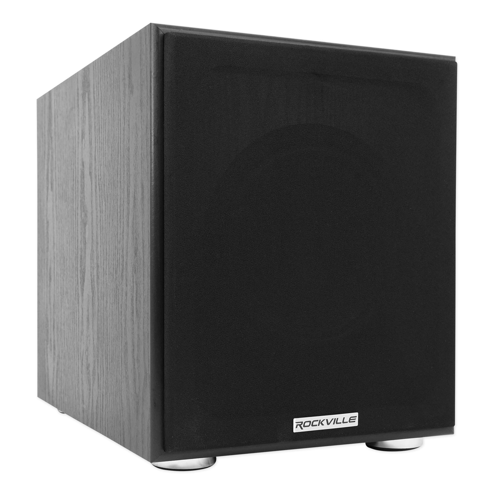 (4) 6.5" Black Ceiling Speaker+Bluetooth Receiver+Subwoofer 4 Restaurant/Office