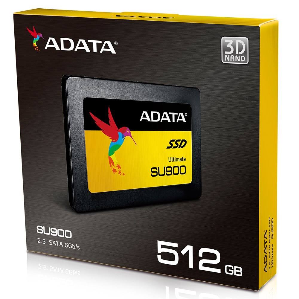 ADATA Ultimate 512 GB Internal SSD - 2.5x22 - SU900 - SATA 6Gb/s