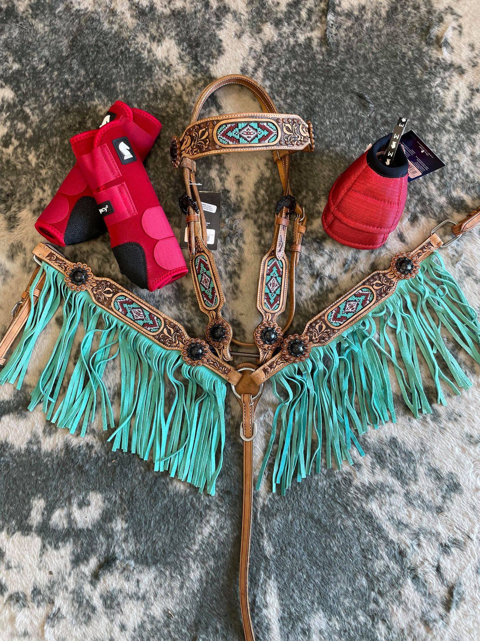 Royal King Isabella Headstall/Breast Collar Set