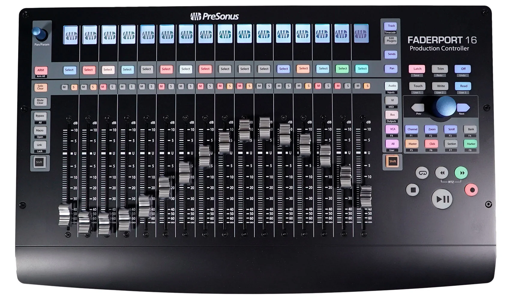 Presonus FADERPORT 16 USB 16-Ch DAW Controller+(2) Beyerdynamic Headphones+Mic