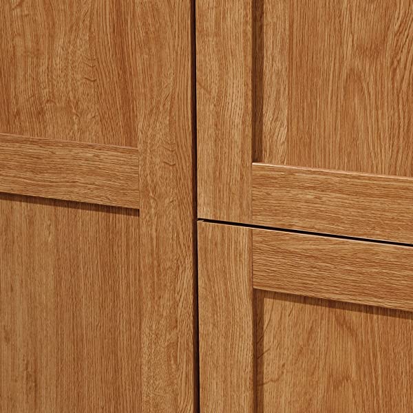 Sauder Large Storage Cabinet, Cinnamon Cherry Finish Cinnamon Cherry Cabinet