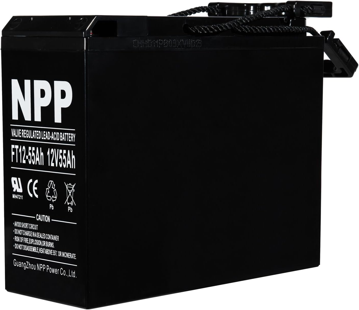 NPP FT12-100Ah 12V 100Ah Front Access AGM Deep Cycle SLA Battery | The Ultimate Battery You Can Finally Feel Confident | For Telecommunication System