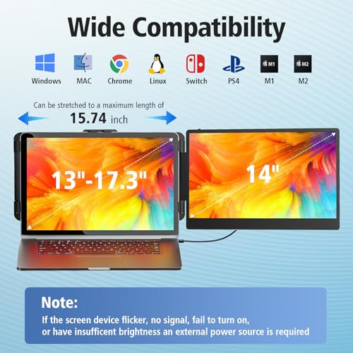 AOKER Triple Laptop Screen Extender