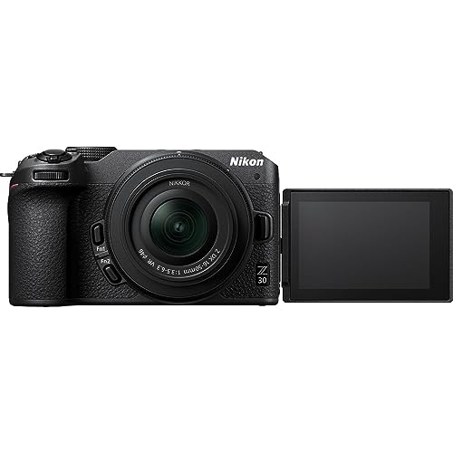 Nikon Z30 Mirrorless Camera with 16-50mm and 50-250mm Lenses + Soft Case + Cleaning Kit + Memory Card Wallet + Extreme PRO 64GB Card + Card Reader +