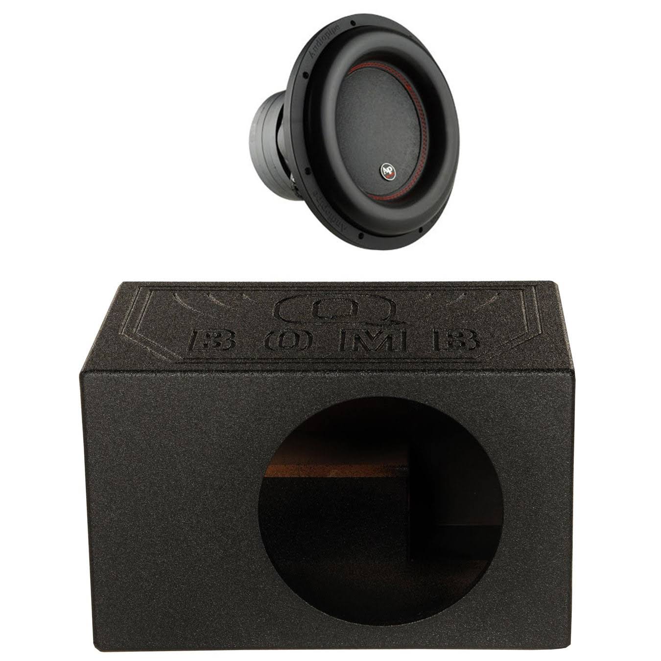 Audiopipe TXX-BDC4-12D2 12 inch 2200W Dual 2 Ohm Car Audio Subwoofer u0026 Sub Box 81305349