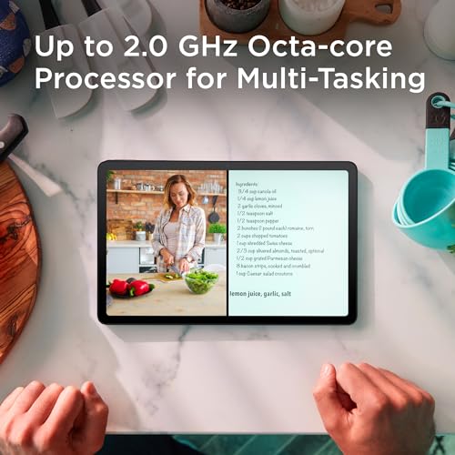 TCL TAB 10 Gen 2, 10.4" Wi-Fi Android Tablet 128GB, 2K Full HD Screen, 6000mAh Battery, Android 13, Slim Design, 2023 Release, US Version, Space Gray
